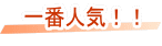一番人気!!