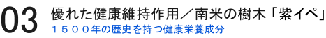 紫イペ(タヒボ)とルテイン